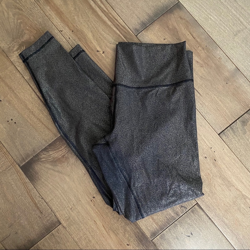 Lululemon Wunder Under High Rise Tight Gold Foil - Picture 5 of 7